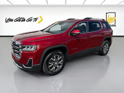 Volcanic Red 2023 GMC Acadia SLE