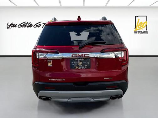 Volcanic Red 2023 GMC Acadia SLE