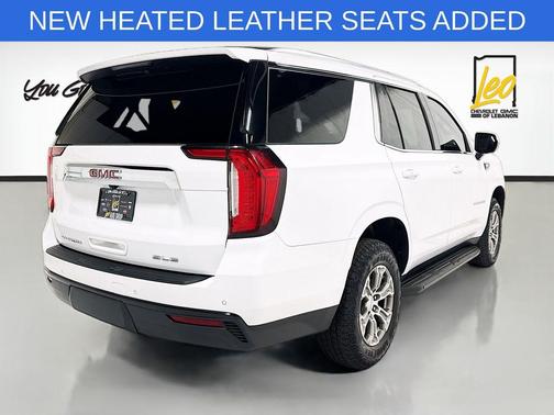 White 2022 GMC Yukon SLE