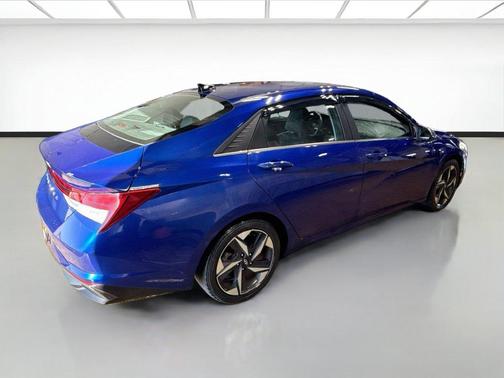 Intense Blue 2021 Hyundai ELANTRA SEL