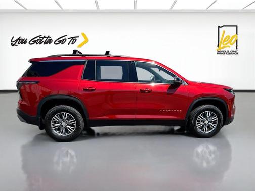 Radiant Red 2026 Chevrolet Traverse LT