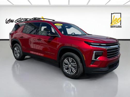 Radiant Red 2026 Chevrolet Traverse LT