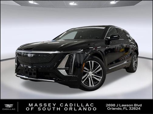 Stellar Black Metallic 2024 Cadillac LYRIQ Luxury