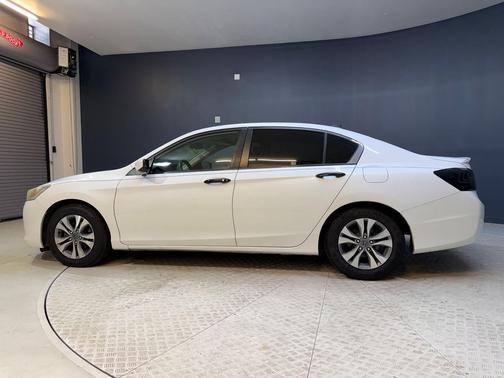 White 2014 Honda Accord LX