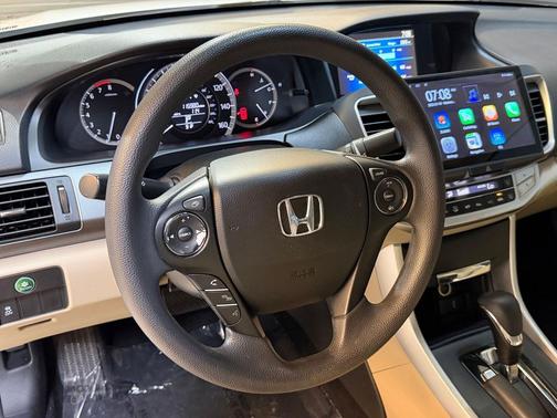 White 2014 Honda Accord LX