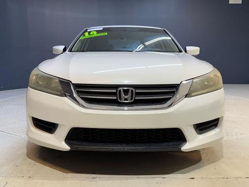 White 2014 Honda Accord LX