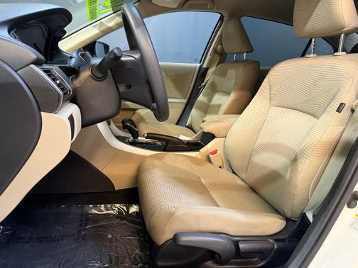 White 2014 Honda Accord LX
