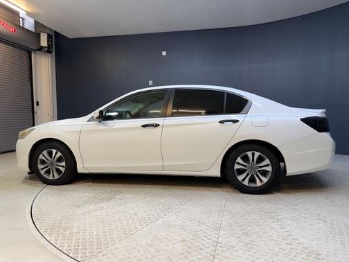 White 2014 Honda Accord LX