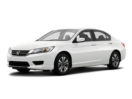 White 2014 Honda Accord LX