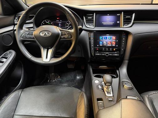 Black Obsidian 2022 INFINITI QX50 LUXE