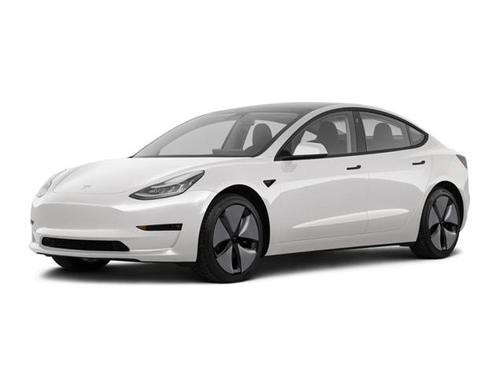 White 2021 Tesla Model 3 Standard Range Plus