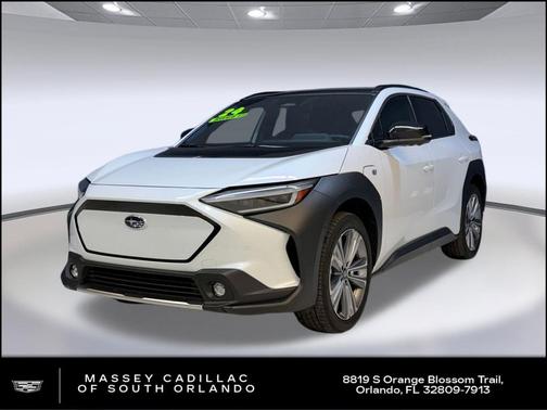 Cosmic White Pearl 2024 Subaru Solterra Touring