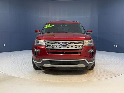 Red 2018 Ford Explorer Limited