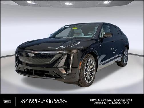 Stellar Black Metallic 2026 Cadillac LYRIQ Sport