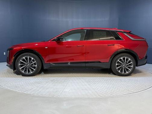 Radiant Red Tintcoat 2025 Cadillac LYRIQ Sport