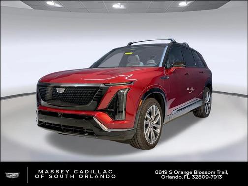 Radiant Red Tintcoat 2026 Cadillac VISTIQ Sport