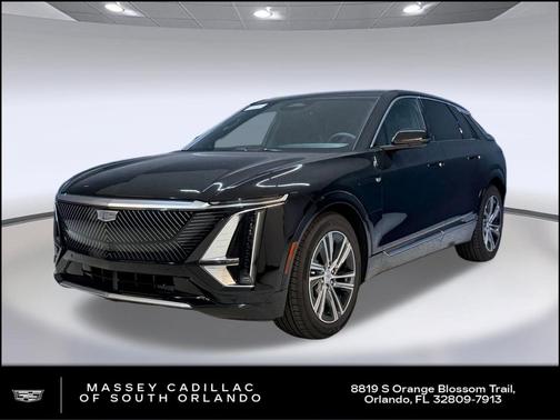 Stellar Black Metallic 2026 Cadillac LYRIQ Premium Luxury