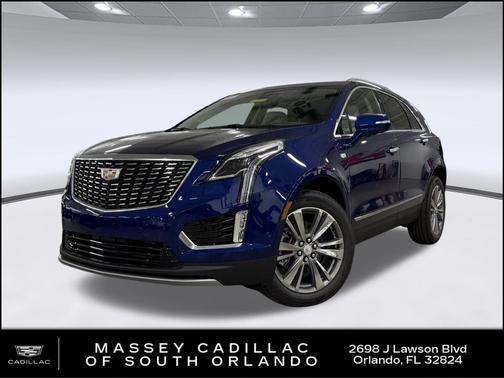 Opulent Blue Metallic 2026 Cadillac XT5 Premium Luxury