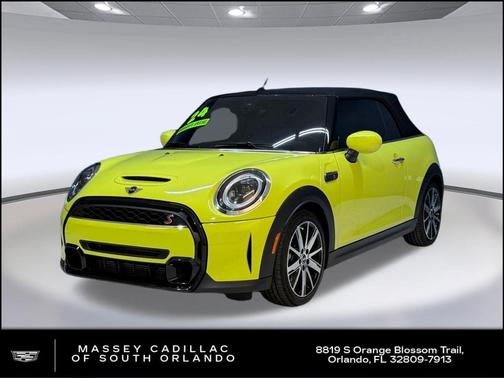 Green 2024 MINI Convertible Cooper S