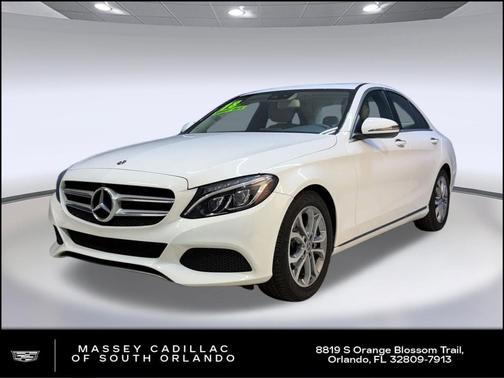 White 2018 Mercedes-Benz C-Class C 300