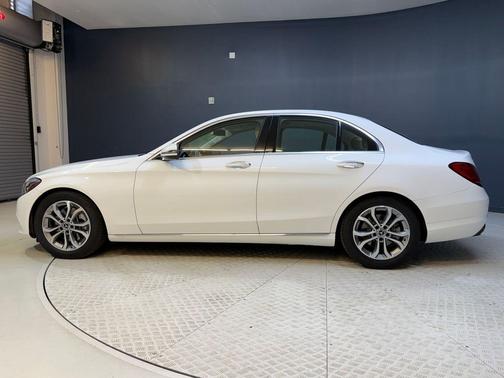 White 2018 Mercedes-Benz C-Class C 300