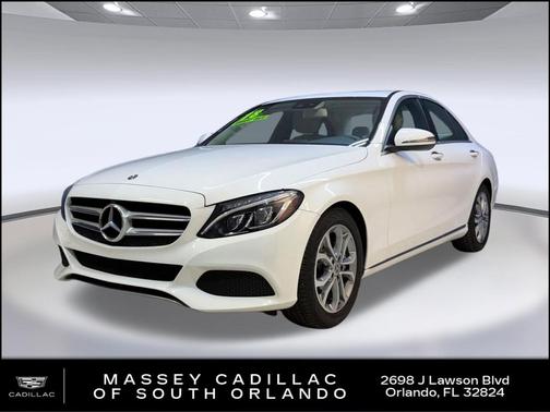 White 2018 Mercedes-Benz C-Class C 300