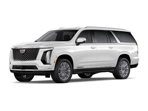 Vibrant White Tricoat 2026 Cadillac Escalade ESV Luxury