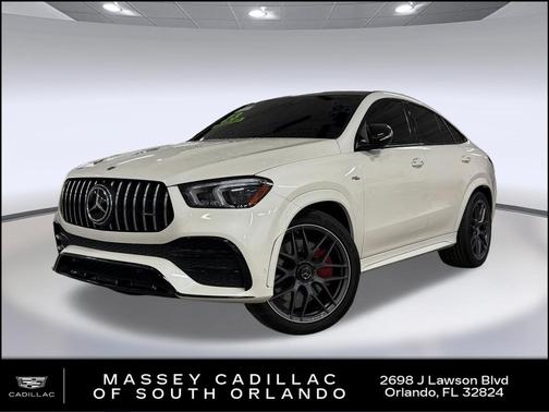 White 2023 Mercedes-Benz AMG GLE 53 4MATIC+ Coupe