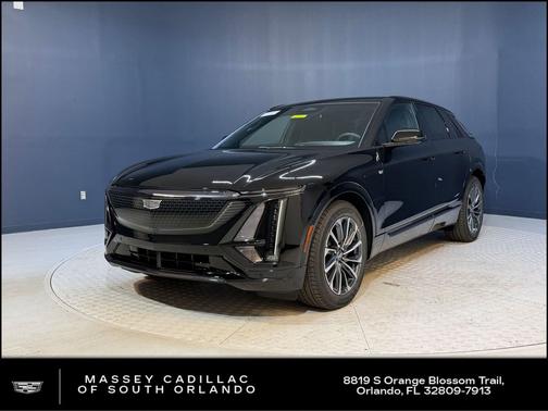 Stellar Black Metallic 2026 Cadillac LYRIQ Sport