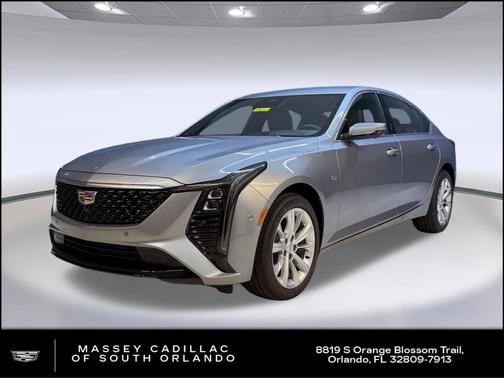 Argent Silver Metallic 2026 Cadillac CT5 Premium Luxury