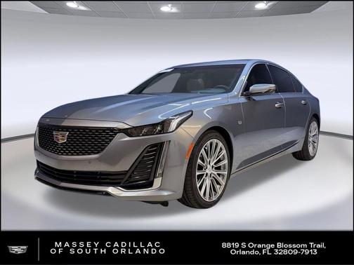 Satin Steel Metallic 2020 Cadillac CT5 Premium Luxury RWD