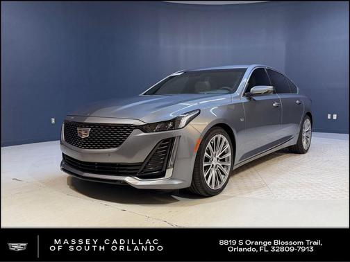 Satin Steel Metallic 2020 Cadillac CT5 Premium Luxury RWD