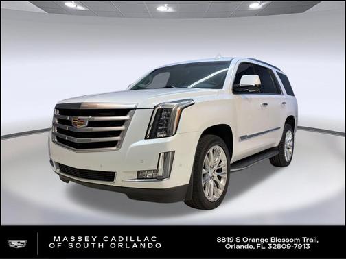 Crystal White Tricoat 2018 Cadillac Escalade Luxury