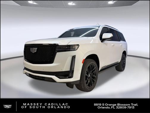 Crystal White Tricoat 2024 Cadillac Escalade Sport