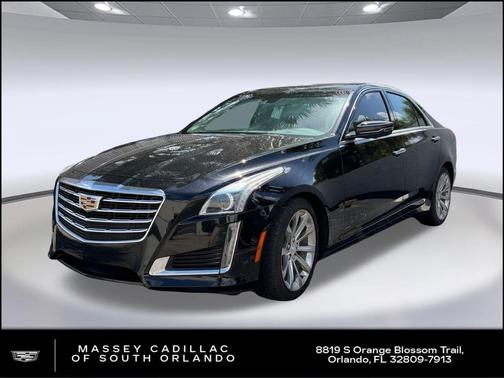 Stellar Black Metallic 2019 Cadillac CTS 2.0L Turbo Luxury