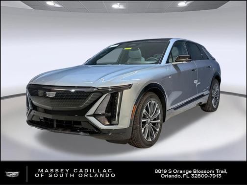 Argent Silver Metallic 2026 Cadillac LYRIQ Sport