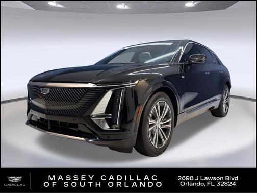 Stellar Black Metallic 2024 Cadillac LYRIQ Luxury