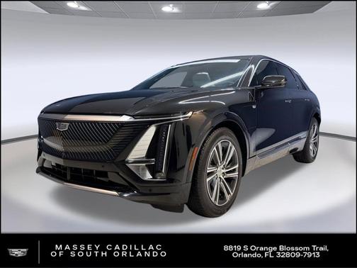 Stellar Black Metallic 2024 Cadillac LYRIQ Luxury