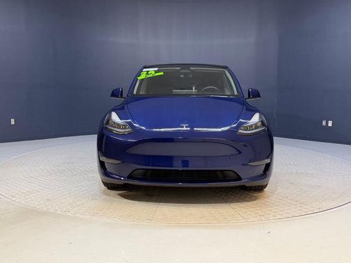 Blue 2024 Tesla Model Y Long Range Dual Motor All-Wheel Drive