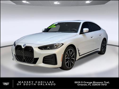 Mineral White Metallic 2024 BMW i4 Gran Coupe eDrive40