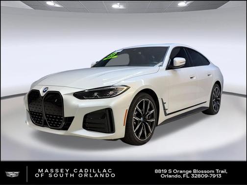 Mineral White Metallic 2024 BMW i4 Gran Coupe eDrive40