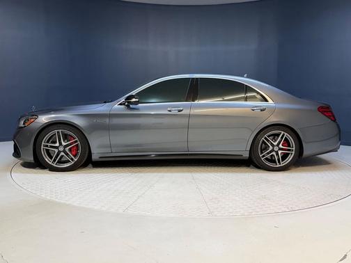 Gray 2020 Mercedes-Benz AMG S 63 4MATIC