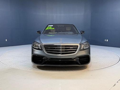 Gray 2020 Mercedes-Benz AMG S 63 4MATIC