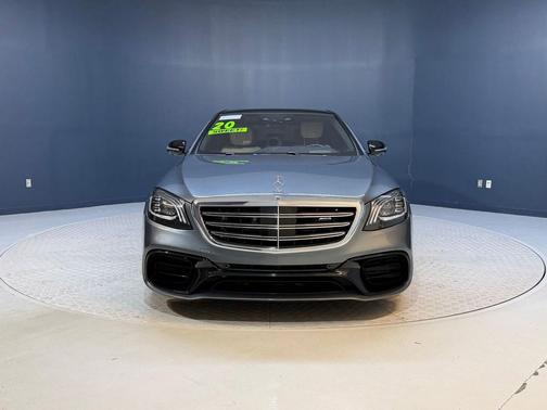 Gray 2020 Mercedes-Benz AMG S 63 4MATIC
