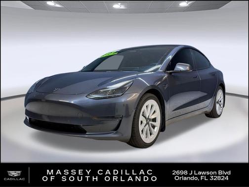 Gray 2022 Tesla Model 3 Standard Range