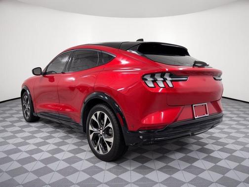 Red 2021 Ford Mustang Mach-E Premium