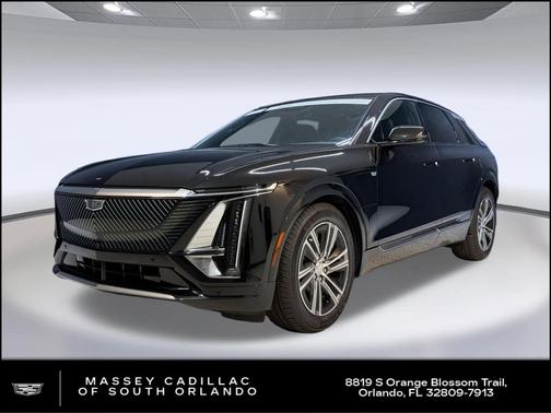 Stellar Black Metallic 2024 Cadillac LYRIQ Luxury