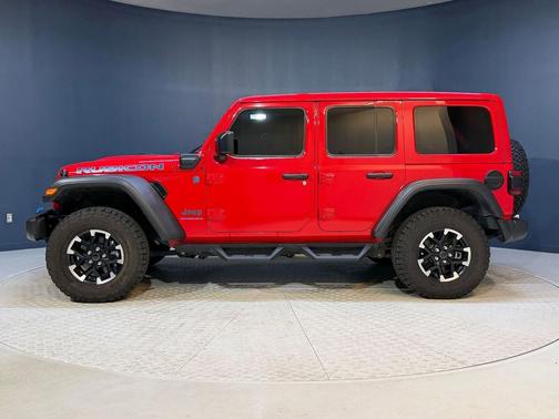 Firecracker Red Clearcoat 2024 Jeep Wrangler 4xe Rubicon