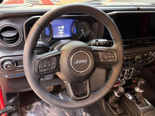 Firecracker Red Clearcoat 2024 Jeep Wrangler 4xe Rubicon