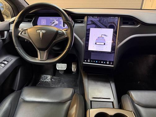 Gray 2020 Tesla Model X Performance Dual Motor All-Wheel Drive